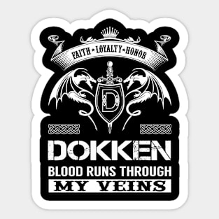 DOKKEN Sticker